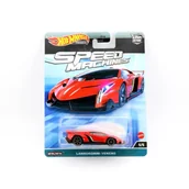 Samochody i pojazdy dla dzieci - HOT WHEELS Premium Car Culture Lamborghini Veneno Speed Machines - miniaturka - grafika 1