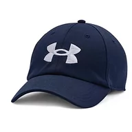 Czapki damskie - Under Armour Męska czapka Ua Blitzing Adj Akademia/Mod Gray (408) Jeden rozmiar 1361532-408-One Size Fits Most - miniaturka - grafika 1
