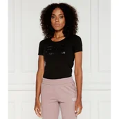 Koszulki i topy damskie - EA7 T-shirt | Regular Fit - miniaturka - grafika 1