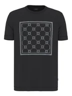 Koszulki męskie - JOOP! T-Shirt 17 JJ-21Bajo 30047429 Czarny Modern Fit - miniaturka - grafika 1