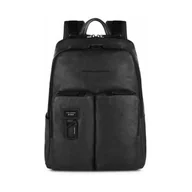 Plecaki - Piquadro, Zaino Porta Czarny, male, - miniaturka - grafika 1