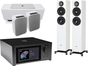 Kino domowe NAD M10 V2 czarny + Solano FS287 biały + Pulse Flex 2i biały + Pulse Sub+ biały - Kino domowe - miniaturka - grafika 1