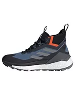 Buty trekkingowe męskie - adidas Męskie buty sportowe Terrex Free Hiker 2 GTX, Wonder Steel Grey Three Impact Orange, 44 2/3 EU - miniaturka - grafika 1