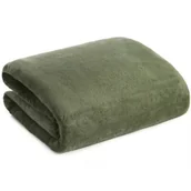 Koce - Koc EUROFIRANY Tedy 150 x 200 cm Oliwkowy - miniaturka - grafika 1