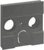 Klawisze i ramki - Legrand Niloe Step plakietka gniazda TV zewnętrznych producentów 3 otwory kolor stalowy 863484 863484 - miniaturka - grafika 1