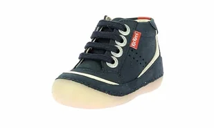 Kickers Chłopiec Unisex Kinder SOPUM Botki, 25 EU, granatowy, 25 EU - Botki damskie - miniaturka - grafika 1