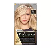 Loreal Recital Preference 9.1/Z Viking Bardzo jasny blond popielaty