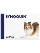 Suplementy i witaminy dla psów - VETPLUS SYNOQUIN średnie rasy 30 tabletek wsparcie stawów - miniaturka - grafika 1