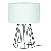Lampy stojące - Britop Lampa stołowa Valene z kloszem tekstylnym, 69,5 cm - miniaturka - grafika 1