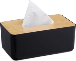 Pojemnik na ręczniki papierowe Tissue Box RD2648, czarny - Ręczniki - miniaturka - grafika 1
