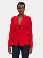 Marynarki i żakiety damskie - Morgan Marynarka 251-VECO.F M Czerwony Slim Fit - miniaturka - grafika 1