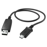 Kable USB - Hama Kabel Usb - microUSB 0.6m czarny - miniaturka - grafika 1
