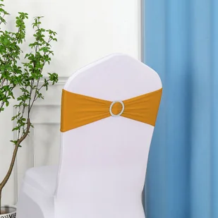 TEMU 20 Sztuk, Elastyczne Krawaty Do Krzeseł Z Kokardą, Odpowiednie Na Przyjęcia Weselne, Ceremonie I Dekoracje Przyjęć - Inne - miniaturka - grafika 1
