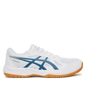 Piłka nożna - Buty halowe Asics Upcourt 6 1071A104 Biały - miniaturka - grafika 1
