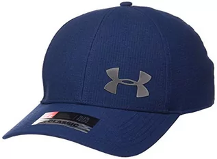 Czapki damskie - Under Armour Męska czapka z daszkiem Av Core 2.0 Academy Blue (408)/Metallic Ore XL-XXL - grafika 1