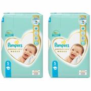 Pieluchy - Pampers Pieluchy Junior 5 Premium Care (11-16 kg) Zestaw 2 x 44 szt. - miniaturka - grafika 1