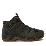 Buty trekkingowe męskie - Trekkingi Keen Headout Mid Wp 1028306 Zielony - miniaturka - grafika 1