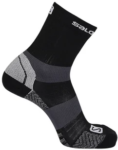 Salomon Skarpety Quest Mid Black C11275 - Skarpetki i podkolanówki sportowe - miniaturka - grafika 1