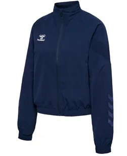 HUMMEL KURTKA DAMSKA GRANATOWA ROZPINANA S PUR - Kurtki damskie - miniaturka - grafika 1