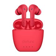 Słuchawki - Bezprzewodowe Słuchawki Douszne Defunc True Audio 30 Godzin Pracy Na Baterii, Czerwone - miniaturka - grafika 1