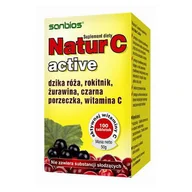 Witaminy i minerały - Sanbios Natur C Active 100 szt. - miniaturka - grafika 1