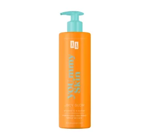 AA Yoummy Skin rozświetlająco-nawilżający Balsam do ciała Juicy Glow 400 ml - Balsamy i kremy do ciała - miniaturka - grafika 1