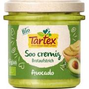 TARTEX PASTA KREMOWA Z AWOKADO BEZGLUTENOWA BIO 140 g - TARTEX BP-4005514072211