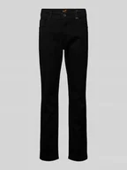 Spodnie męskie - Jeansy o kroju regular fit z 5 kieszeniami - miniaturka - grafika 1