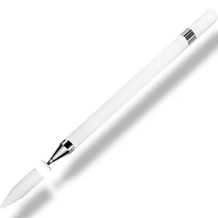 Rysik 2w1 Alogy dotykowy pojemnościowy do ekranu telefonu tabletu z długopisem Biały - Akcesoria do tabletów i e-booków - miniaturka - grafika 11
