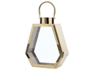 Poduszki ogrodowe - Beliani Lampion mosiężny CORSICA - miniaturka - grafika 1