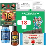 Zestawy upominkowe - Zestaw Prezent na 18 Urodziny dla Chłopaka Apteczka - miniaturka - grafika 1