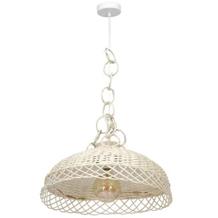 Milagro Lampa wisząca VIMINI 4 WHITE 1xE27 MLP7997 - Lampy sufitowe - miniaturka - grafika 1