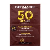 Balsamy i kremy do opalania - Dermacol Sun Milk SPF50 preparat do opalania ciała 2x15 ml unisex - miniaturka - grafika 1