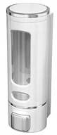 Mydelniczki i dozowniki mydła - Dozownik biały ścienny mydła płynu żelu szamponu - miniaturka - grafika 1