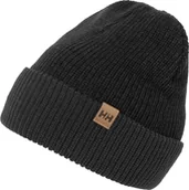 Czapki damskie - Helly Hansen Czapka Logo Cuff Beanie Black r.uniwersalny - miniaturka - grafika 1