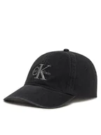 Czapki męskie - Calvin Klein Jeans Czapka z daszkiem LV04G5007G Czarny - miniaturka - grafika 1