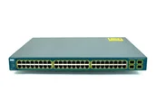 Switche - Cisco Catalyst 3560 48 10/100/1000T PoE + 4 SFP + IPB Image (WS-C3560G-48PS-S) - miniaturka - grafika 1