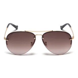 Gino Rossi MR22LQ006S-1 Brązowy - Okulary przeciwsłoneczne - miniaturka - grafika 1
