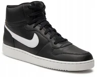 Buty sportowe męskie - Męskie buty sportowe za kostkę Nike Ebernon MID wysokie czarne rozmiar 45 - miniaturka - grafika 1