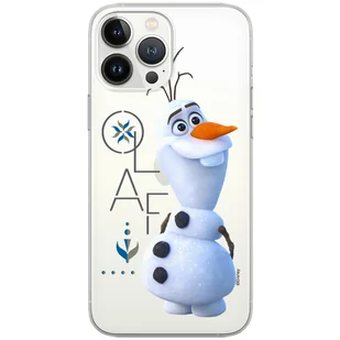 Etui Disney dedykowane do Samsung A73 5G, wzór: Olaf 004 Etui częściowo przeźroczyste, oryginalne i oficjalnie licencjonowane - Etui i futerały do telefonów - miniaturka - grafika 1