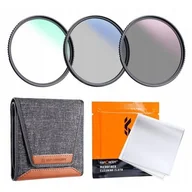 Filtry fotograficzne - Zestaw Filtrów 4w1 Nano-k Uv Cpl Nd4 K&f 82mm / 82 Mm / Sku.1945 - miniaturka - grafika 1