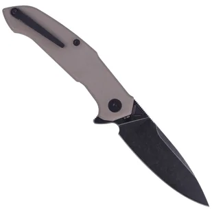 Nóż składany Kubey Knife Victory Tan G10, Darkwash AUS-10 (KU219C) - Noże - miniaturka - grafika 3