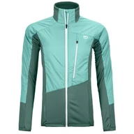 Kurtki i kamizelki sportowe damskie - Kurtka damska Ortovox Westalpen Swisswool Hybr Jkt W Rozmiar: L / Kolor: niebieski/szary - miniaturka - grafika 1