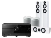 Kino domowe - Yamaha RX-A4A (czarny) + Carina FS247 (biały) + CC 241 (biały) + MusicCast 20 (biały) - miniaturka - grafika 1