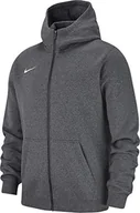 Bluzy dla dziewczynek - Nike Bluza dziecięca Y HOODIE FZ FLC TM CLUB19 - miniaturka - grafika 1