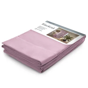 Zasłona BLACKOUT kolor pudrowy róż styl klasyczny taśma blackout 140x270 ameliahome - CURT/AH/BLACKOUT/PLEAT/PINK/140X270/1PC - Zasłony - miniaturka - grafika 2