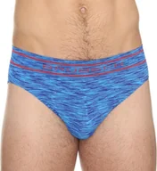 Majtki męskie - SLIPY MĘSKIE BRUBECK FUSION bezszwowe BE10090 r L - miniaturka - grafika 1