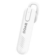 Słuchawki bluetooth - BWOO BW76 GSM113498 Biały - miniaturka - grafika 1