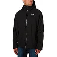 Kurtki męskie - THE NORTH FACE Stratos męska kurtka hardshell czarny czarny (Tnf Black) L - miniaturka - grafika 1
