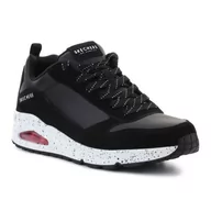Buty sportowe męskie - Buty Skechers M 232153-BKW czarne - miniaturka - grafika 1